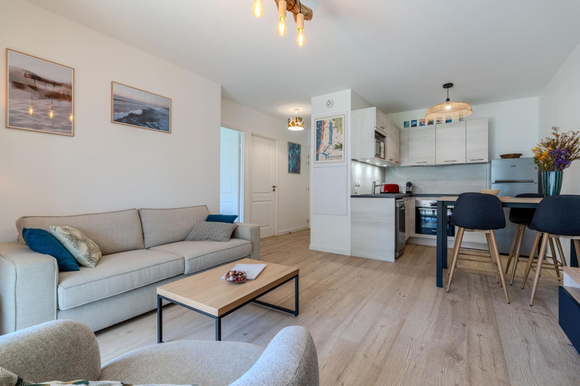 Atlantic Selection - Le Duna - Ambiance Zen Avec Terrasse & Parking Capbreton Εξωτερικό φωτογραφία